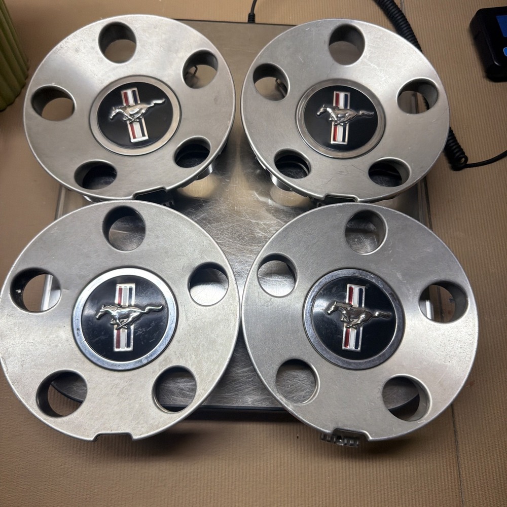 Set Of 4  2005-2009 Ford Mustang Wheel  Center Cap  Hubcap 6R33-1A096-EA